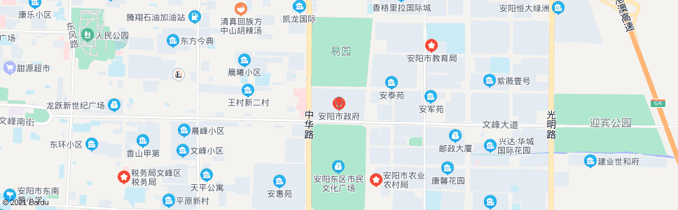 安阳东风乡政府_公交站地图_安阳公交_妙搜公交查询2025