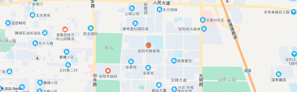 安阳市教育局_公交站地图_安阳公交_妙搜公交查询2025