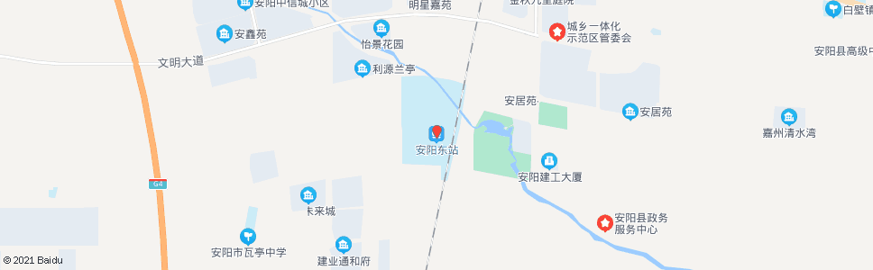 安阳文明大道海兴路口_公交站地图_安阳公交_妙搜公交查询2024