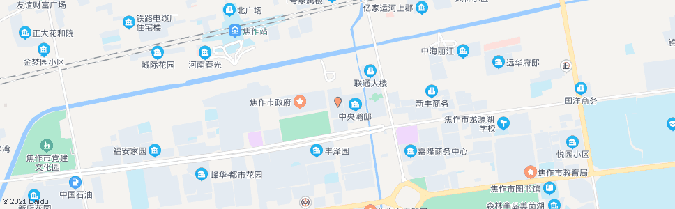 焦作市行政服务中心_公交站地图_焦作公交_妙搜公交查询2025