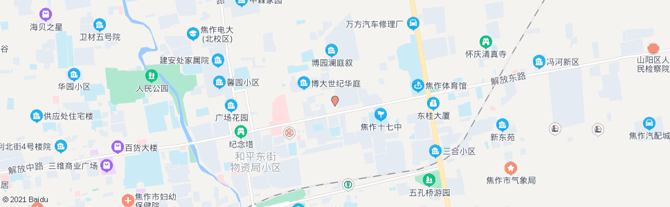 焦作亚细亚大酒店_公交站地图_焦作公交_妙搜公交查询2024