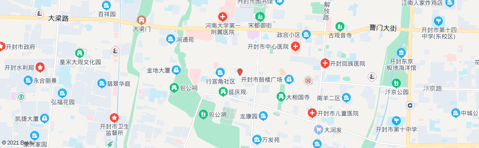 开封行宫角(省府西街)_公交站地图_开封公交_妙搜公交查询2025