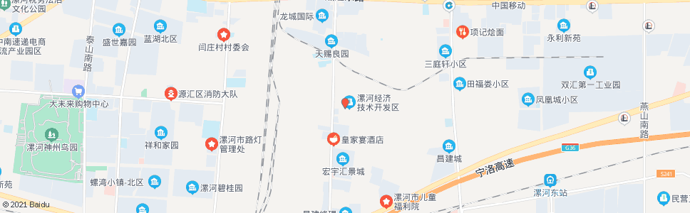 漯河小寨杨_公交站地图_漯河公交_妙搜公交查询2024