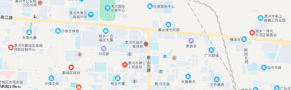 漯河市环保局_公交站地图_漯河公交_妙搜公交查询2024