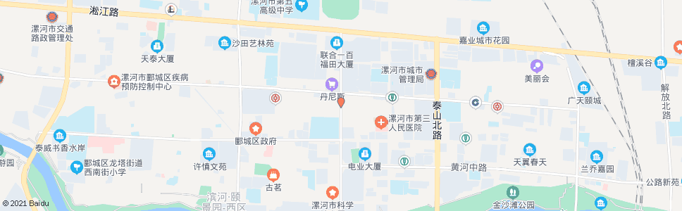 漯河嵩山路口(辽河路)_公交站地图_漯河公交_妙搜公交查询2024