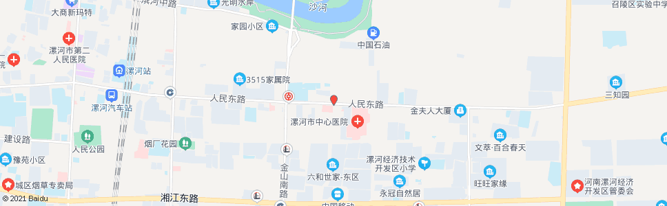 漯河骨科医院_公交站地图_漯河公交_妙搜公交查询2024