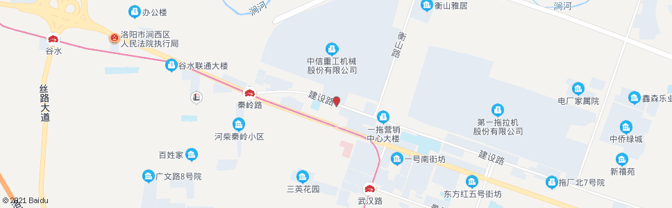 洛阳建设路重庆路口_公交站地图_洛阳公交_妙搜公交查询2024