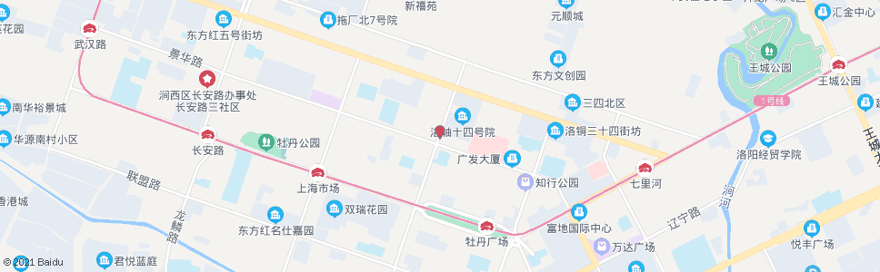 洛阳天津路景华路口北_公交站地图_洛阳公交_妙搜公交查询2024