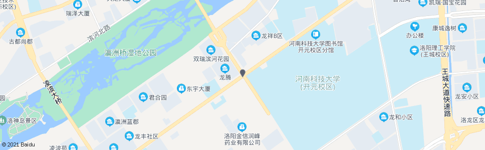 洛阳开元大道瀛洲路口西_公交站地图_洛阳公交_妙搜公交查询2024