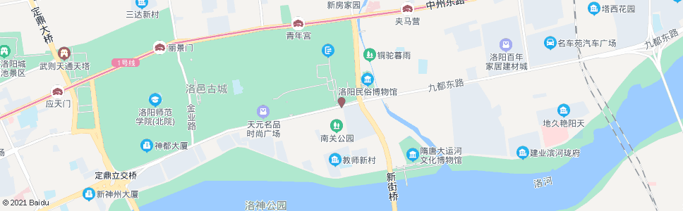 洛阳九都东路柳林街口_公交站地图_洛阳公交_妙搜公交查询2024