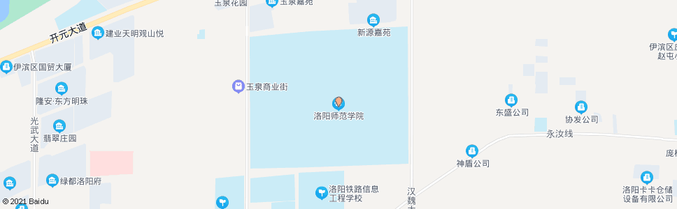 洛阳洛阳师范学院安乐校区(龙门大道隋唐城路口)_公交站地图_洛阳公交_妙搜公交查询2024