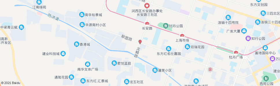 洛阳龙鳞路联盟路口_公交站地图_洛阳公交_妙搜公交查询2025