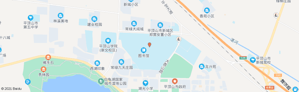 平顶山河南城建学院_公交站地图_平顶山公交_妙搜公交查询2025