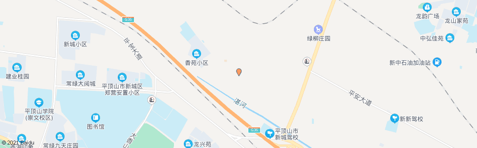 平顶山海天学校(陆顺建材城)_公交站地图_平顶山公交_妙搜公交查询2024