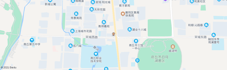 商丘搪瓷厂(中州路)_公交站地图_商丘公交_妙搜公交查询2025