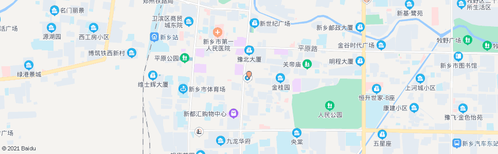 新乡人民路胜利街口_公交站地图_新乡公交_妙搜公交查询2025