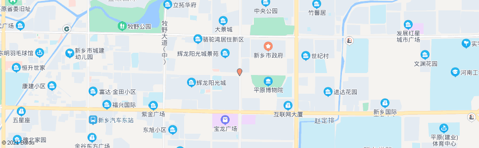 新乡人民东路新二街口_公交站地图_新乡公交_妙搜公交查询2024