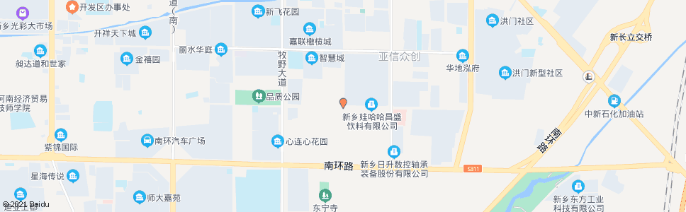 新乡新一街文岩路口_公交站地图_新乡公交_妙搜公交查询2025