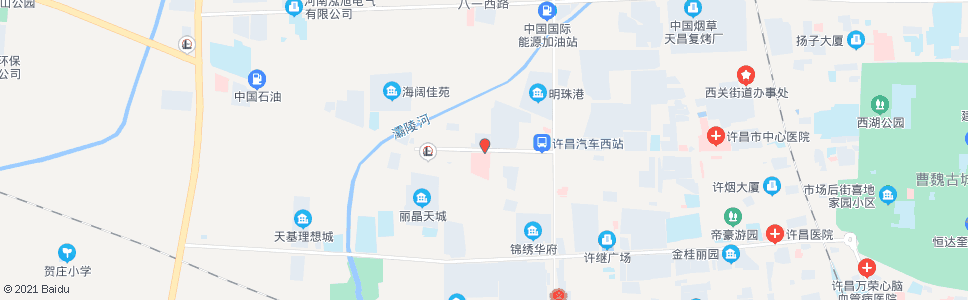 许昌建安医院_公交站地图_许昌公交_妙搜公交查询2025