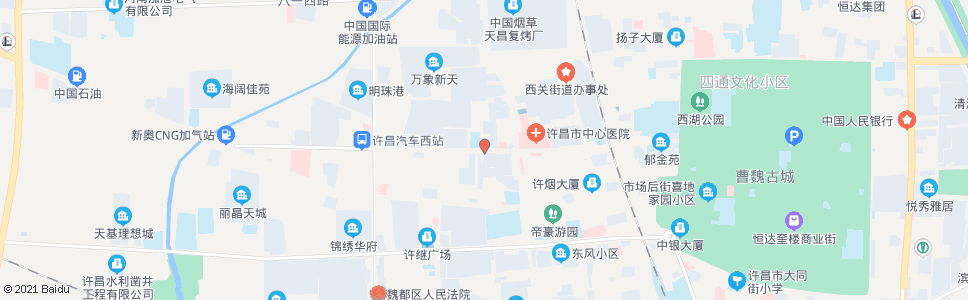 许昌烟厂家属院_公交站地图_许昌公交_妙搜公交查询2024