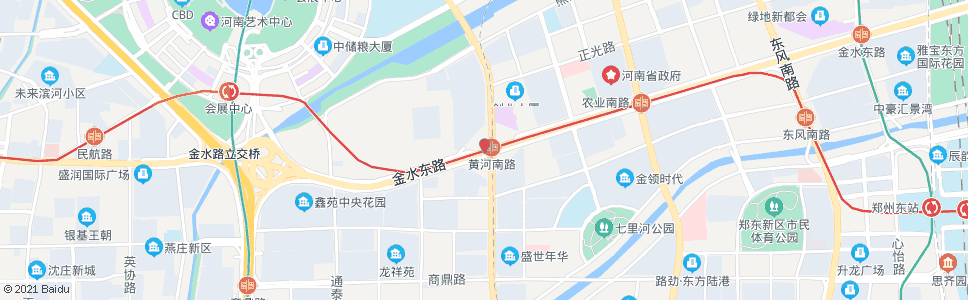 郑州金水东路黄河南路站_公交站地图_郑州公交_妙搜公交查询2024