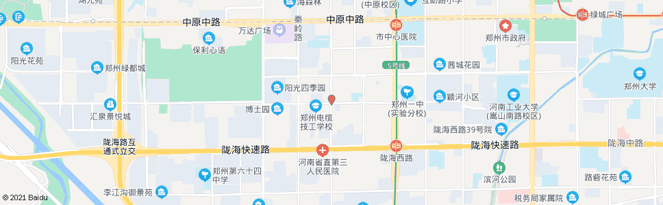 郑州伏牛路颍河路站_公交站地图_郑州公交_妙搜公交查询2024