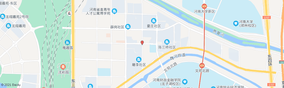 郑州姚夏路薛夏南街(陈三桥)_公交站地图_郑州公交_妙搜公交查询2025