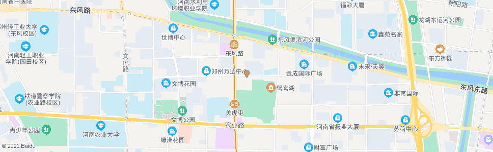 郑州农科路花园路东_公交站地图_郑州公交_妙搜公交查询2024