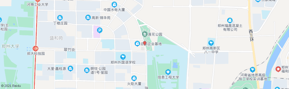 郑州莲花街翠竹街_公交站地图_郑州公交_妙搜公交查询2025