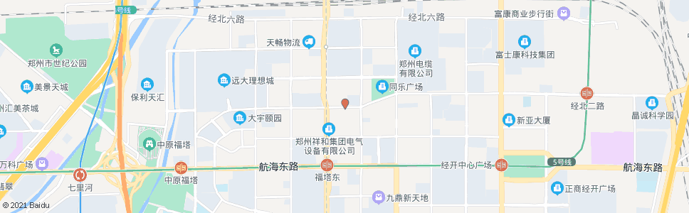 郑州经北二路经开第三大街(郑州人力资源市场)_公交站地图_郑州公交_妙搜公交查询2024