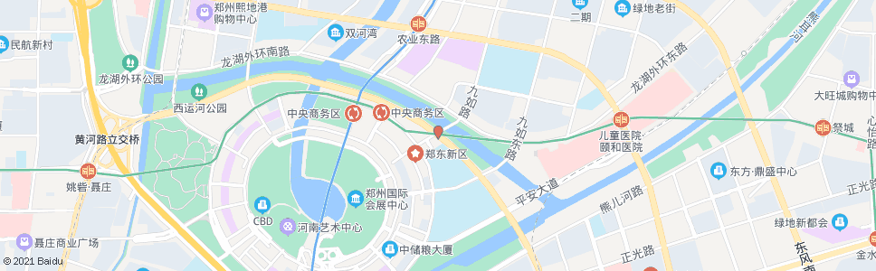 郑州黄河东路九如路站_公交站地图_郑州公交_妙搜公交查询2025