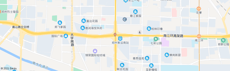 郑州南三环京广路站_公交站地图_郑州公交_妙搜公交查询2025