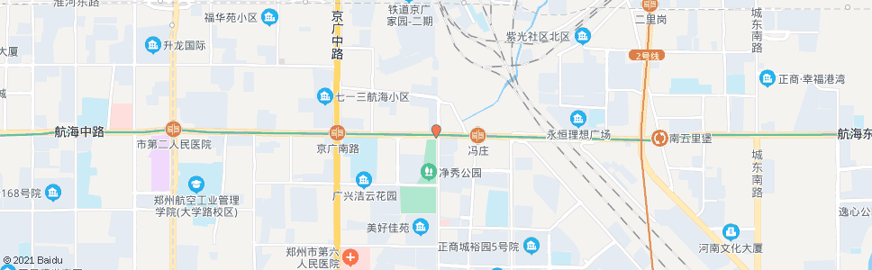 郑州碧云路航海路站_公交站地图_郑州公交_妙搜公交查询2025