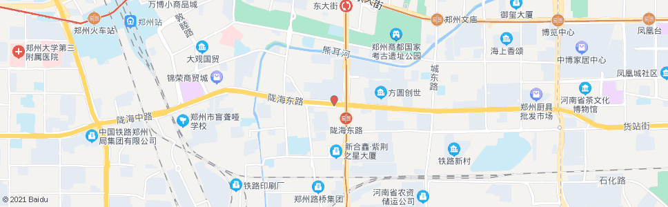 郑州紫荆山路陇海路站_公交站地图_郑州公交_妙搜公交查询2025