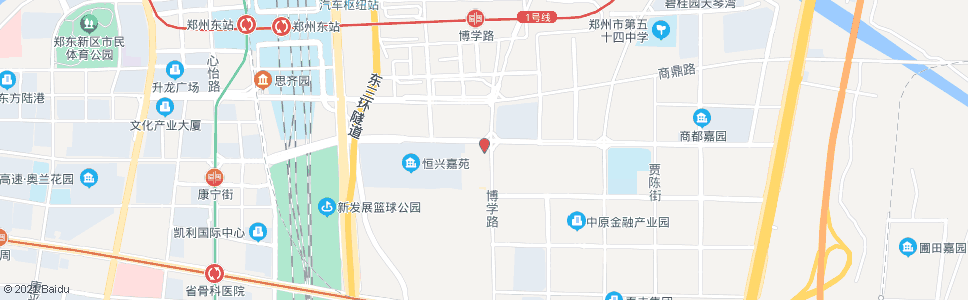 郑州博学路莲湖路_公交站地图_郑州公交_妙搜公交查询2025