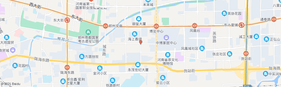 郑州东明路凤凰路_公交站地图_郑州公交_妙搜公交查询2025