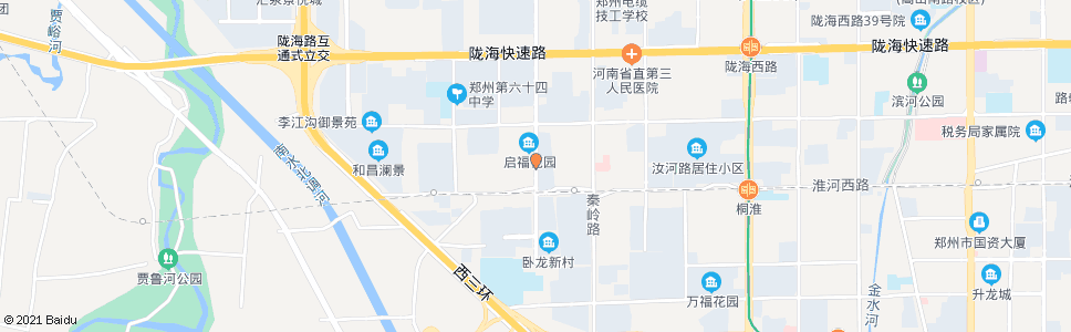 郑州华山路淮河路站_公交站地图_郑州公交_妙搜公交查询2024