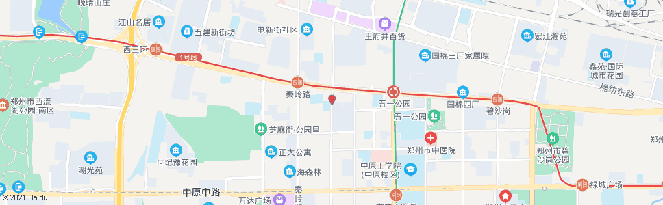 郑州伏牛路建设路_公交站地图_郑州公交_妙搜公交查询2025