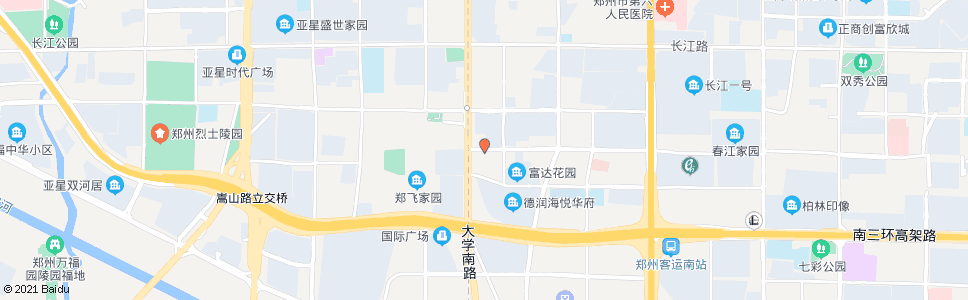 郑州赣江路大学路_公交站地图_郑州公交_妙搜公交查询2025