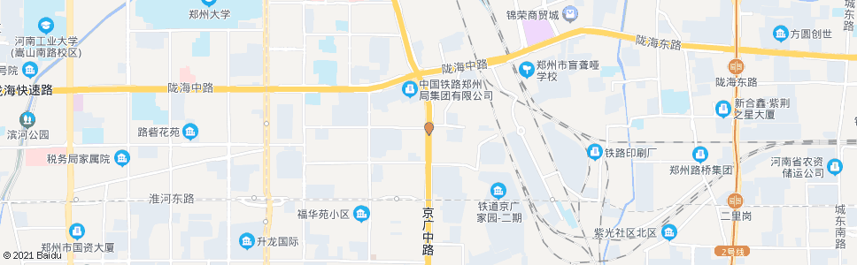 郑州京广路永安街站_公交站地图_郑州公交_妙搜公交查询2025