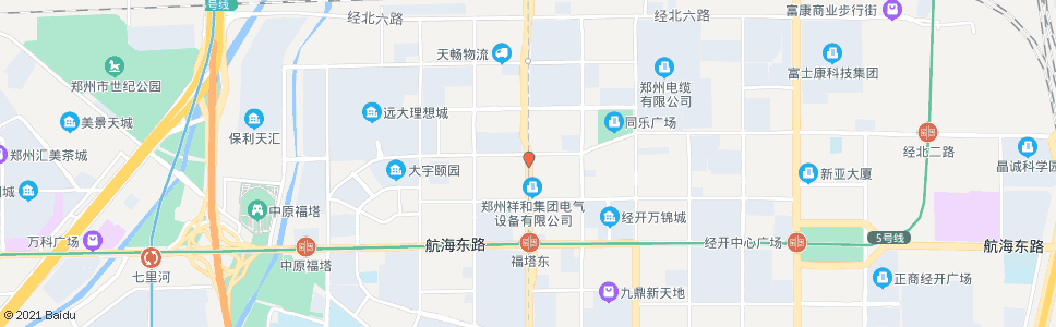 郑州经开第三大街经北二路_公交站地图_郑州公交_妙搜公交查询2025