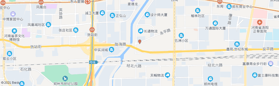 郑州永平路七里河南路_公交站地图_郑州公交_妙搜公交查询2025