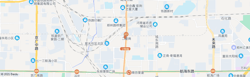 郑州新郑路陇海里路地铁B口_公交站地图_郑州公交_妙搜公交查询2025