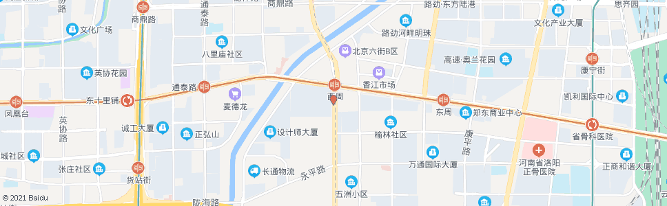 郑州商都路黄河南路(华丰灯饰界)_公交站地图_郑州公交_妙搜公交查询2025