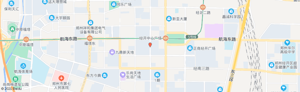 郑州经开第十七大街航海路_公交站地图_郑州公交_妙搜公交查询2024