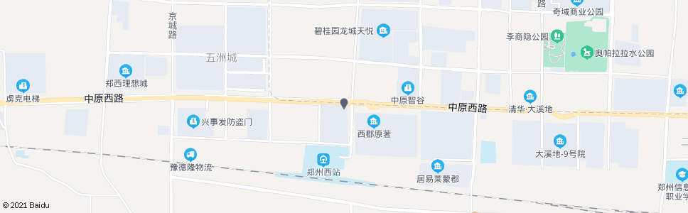 郑州荥泽大道中原路口_公交站地图_郑州公交_妙搜公交查询2025