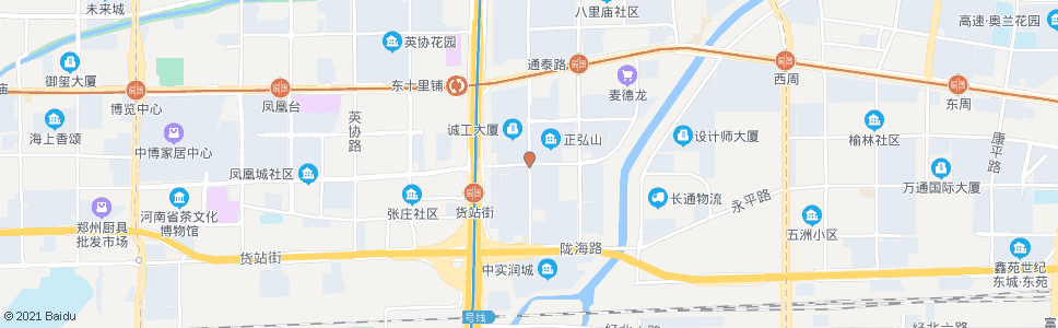 郑州白庄街十里铺街_公交站地图_郑州公交_妙搜公交查询2025