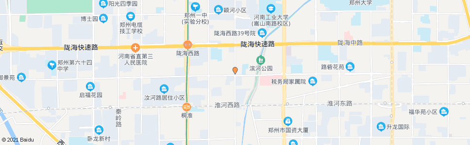 郑州汝河路工人路站_公交站地图_郑州公交_妙搜公交查询2024