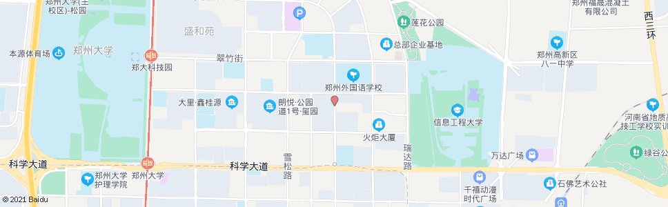 郑州银屏路枫杨街_公交站地图_郑州公交_妙搜公交查询2024