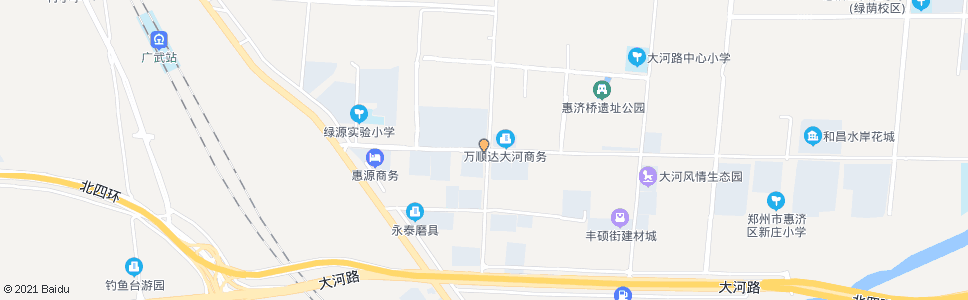 郑州绿源路丰业街_公交站地图_郑州公交_妙搜公交查询2025